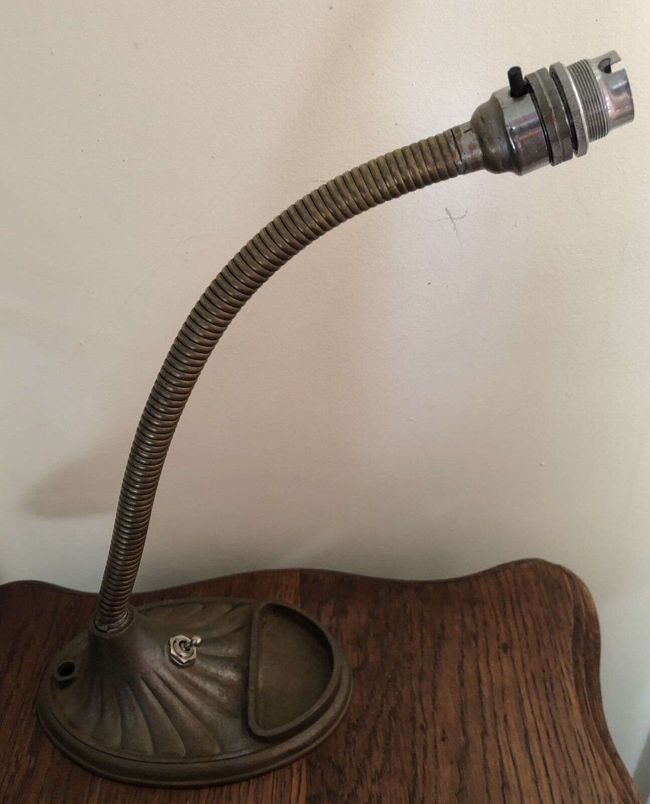 Art Deco SUPREME Desk Lamp Circa 1930’s Made In Britain