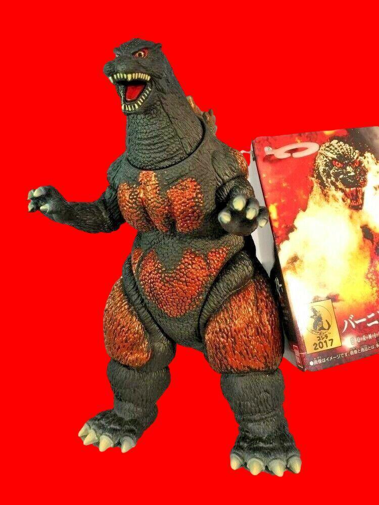 Bandai Godzilla vs Destoroyah Movie Monster Series Burning Godzilla Pvc Figure