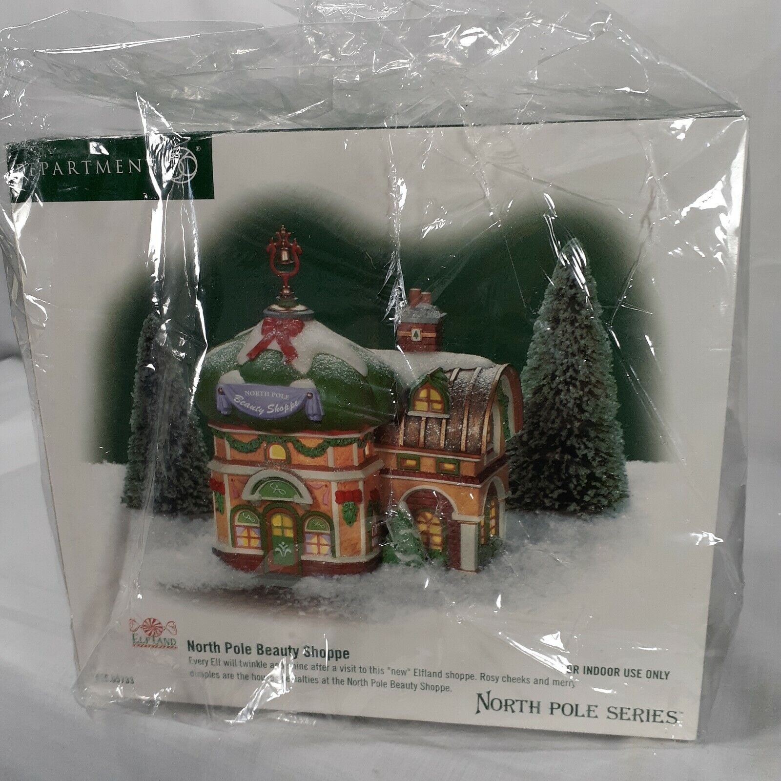 Dept 56 North Pole Beauty Shoppe North Pole Series #05733 Christmas Village 