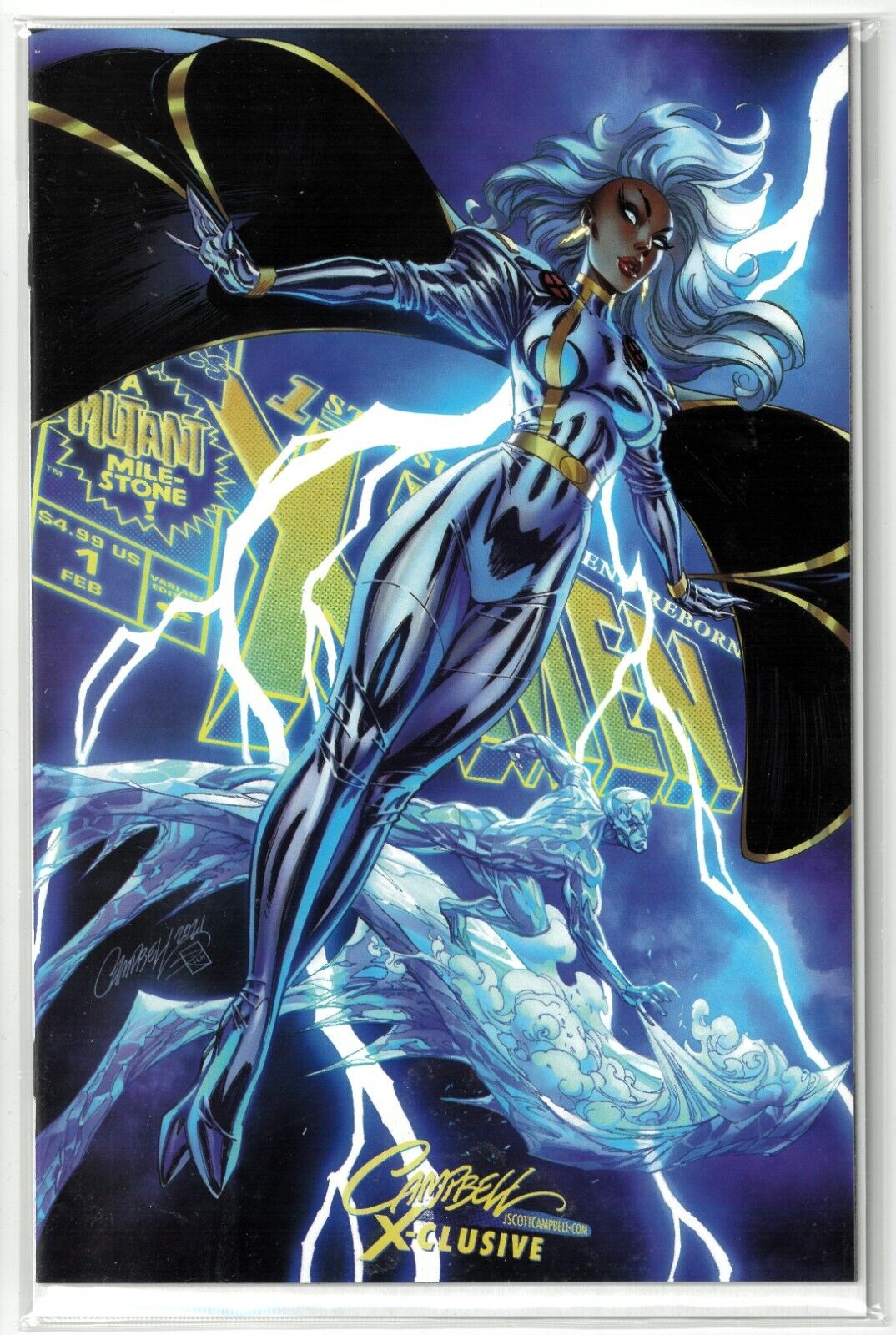X-Men Legends #1 Marvel Comics 2021 Campbell Storm Iceman Cover A Variant