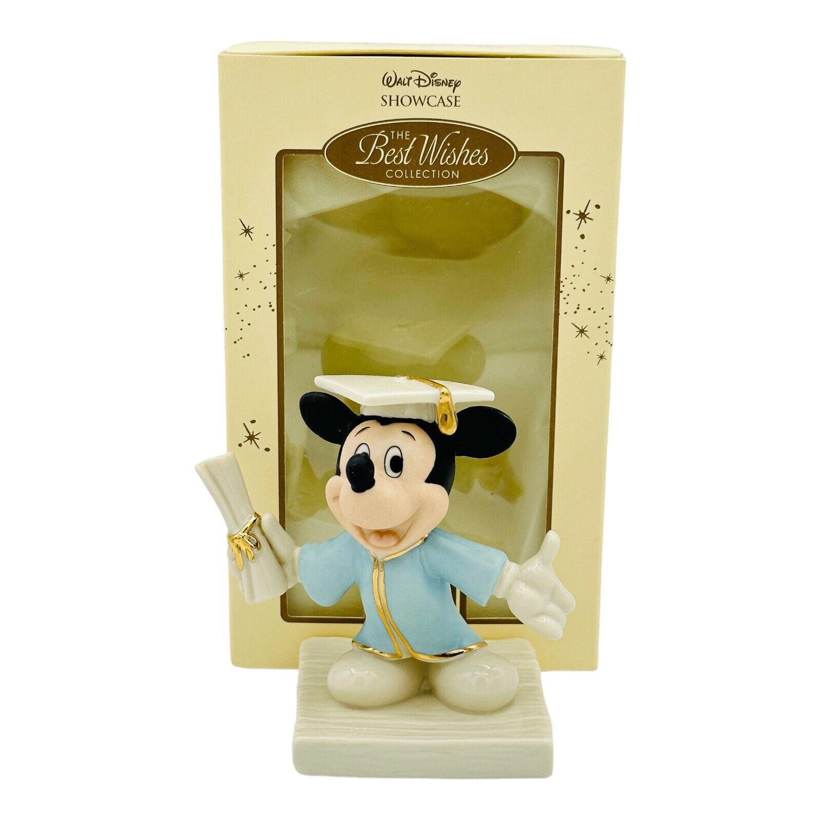 Lenox Disney Mickey’s Graduation Day Mouse Sculpture Figurine NEW in BOX