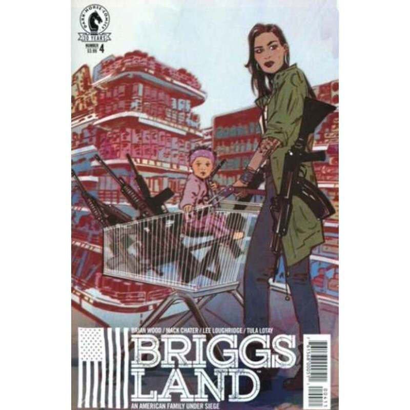 Briggs Land #4 in Near Mint condition. Dark Horse comics [z,