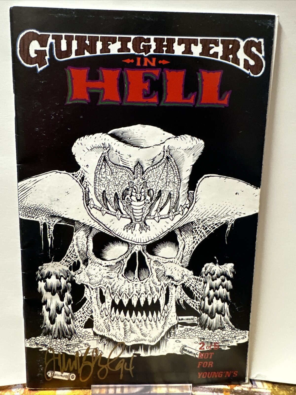Gunfighters In Hell #2 Signed by Joe Vigil Fine