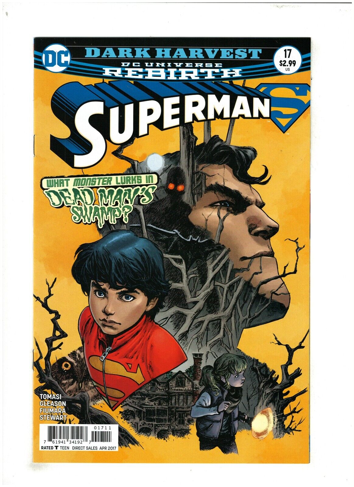 Superman #17 NM- 9.2 DC Rebirth 2017 Fiurama Cover