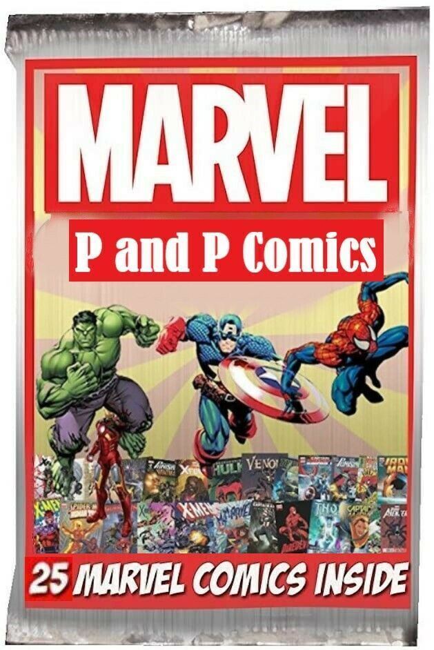 25 Comics Book Lot All Marvel Comics No Duplicates Vf+ To Nm+ Spider-Man, X-Men