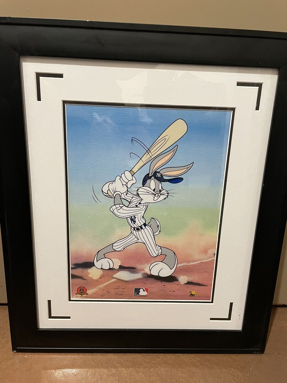 Baseball Bugs New York Yankees Animation Art Authentic Images