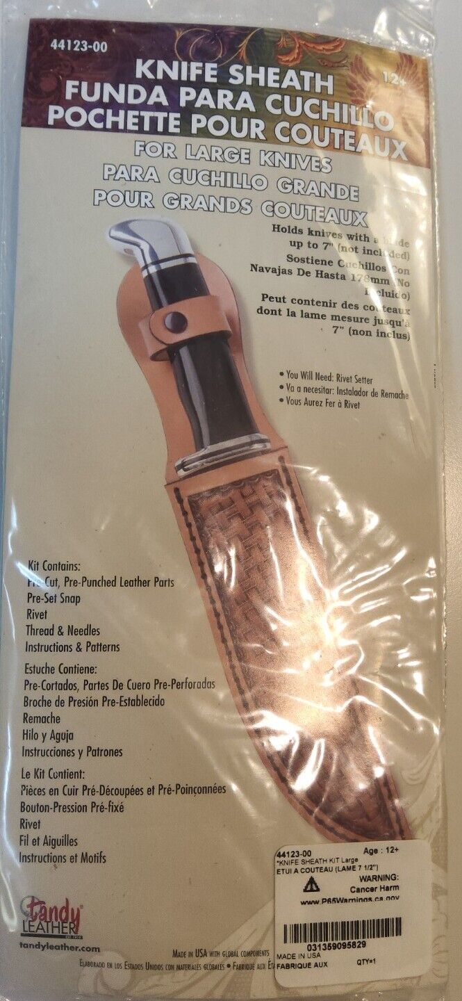 Tandy Leather Knife Sheath Kit C4105