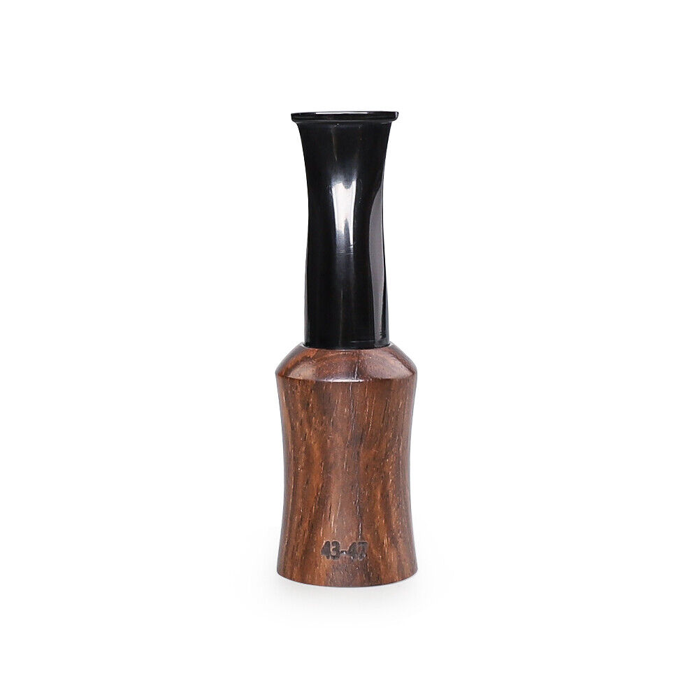 Ebony Wooden Cigar Mouthpiece Tips Portable Cigar Holder Size 43-47 Gauge Ring