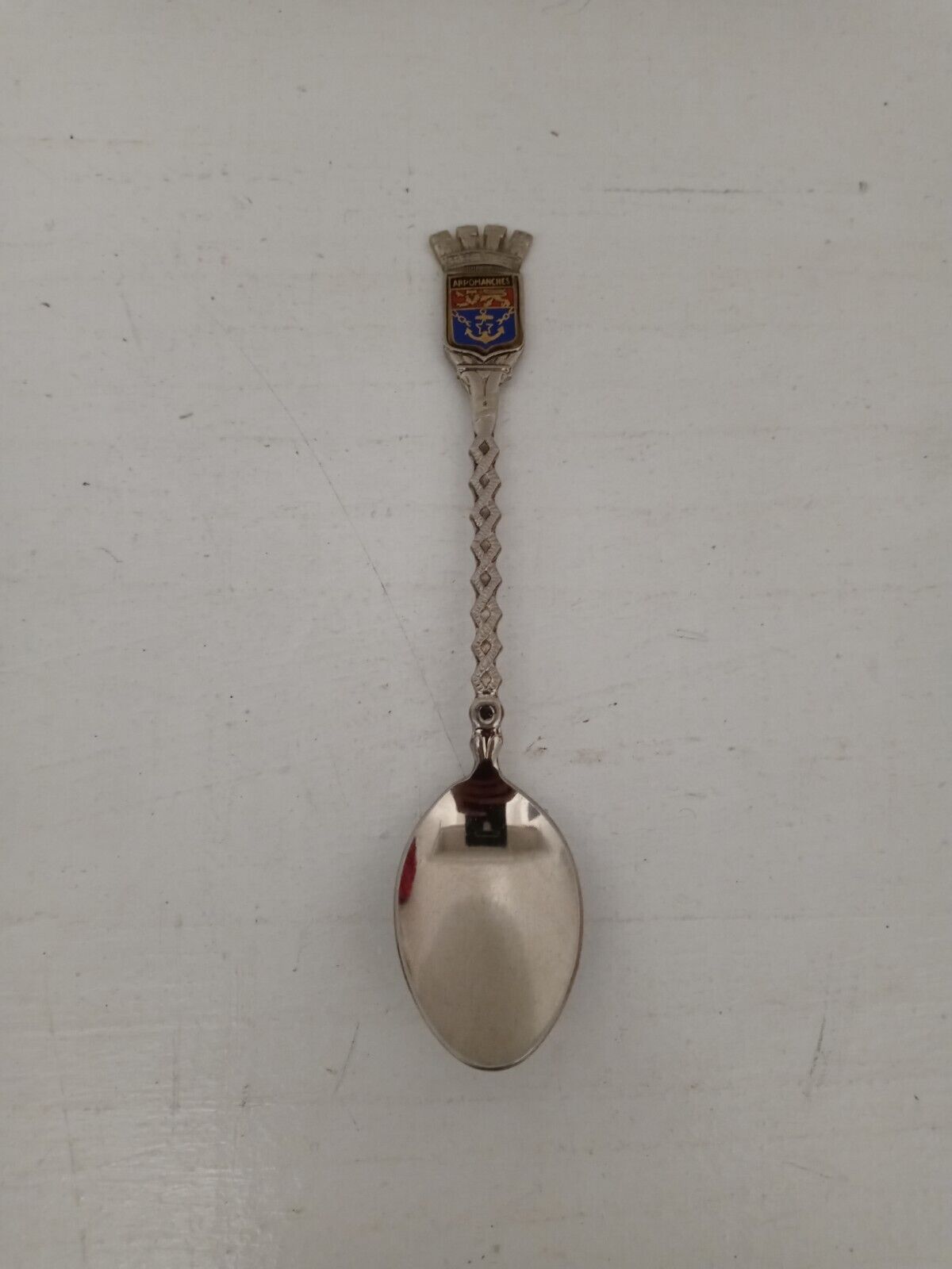 Vintage French Arromanches Crest Shield Souvenir Collectors spoon