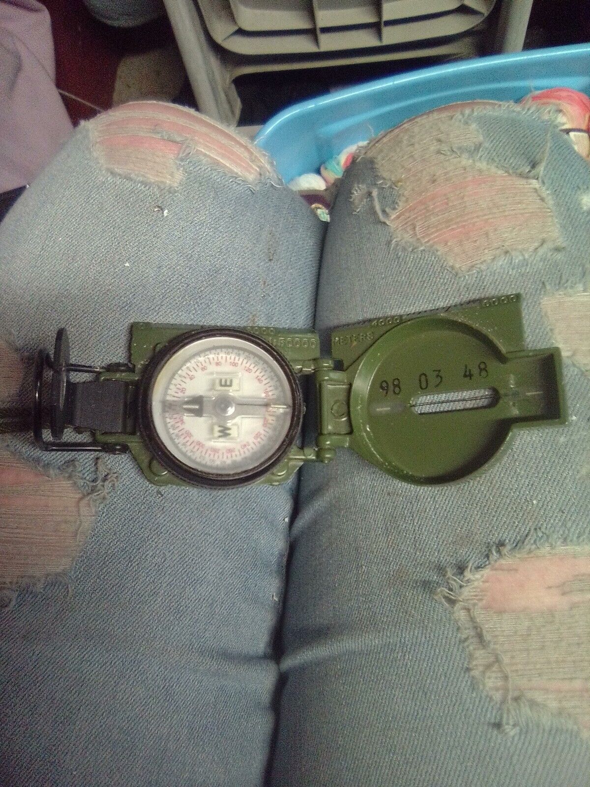 vintage us military compass