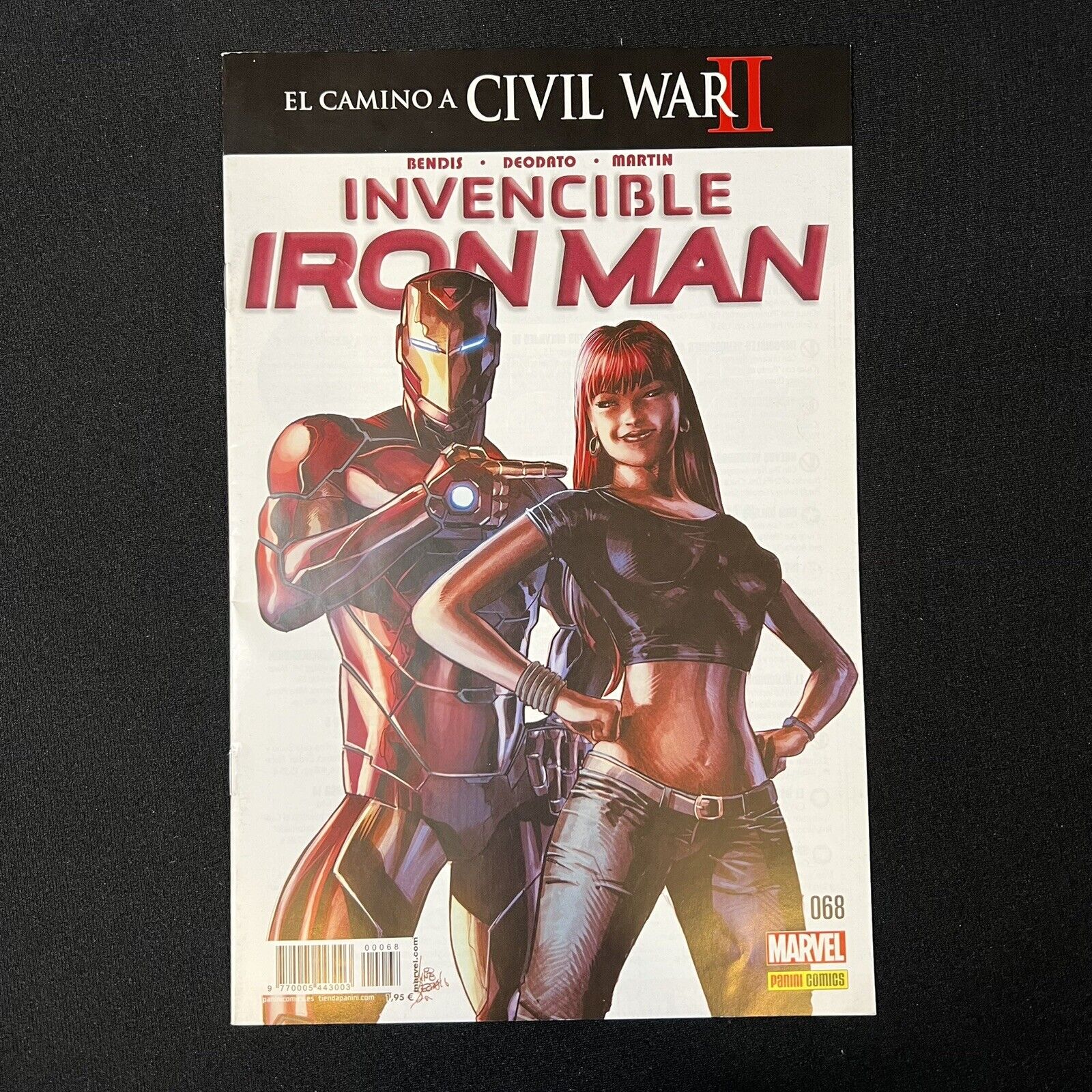 SPAIN Edition Invincible Iron man 7 Riri (Panini Comics INVENCIBLE 68) 2016