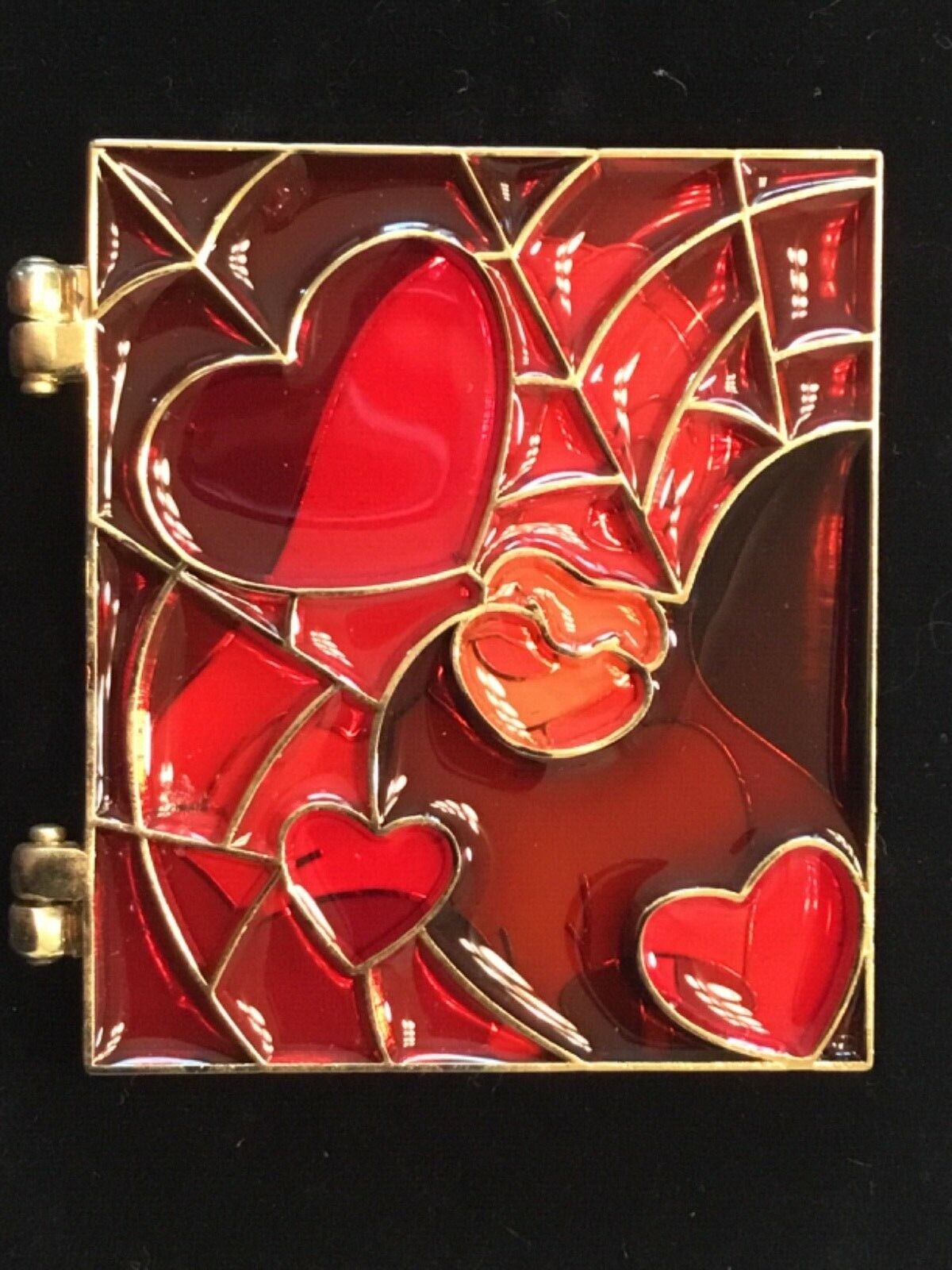 Hinged Disney Pin Trading LE250 LE 250 Roger Rabbit Jessica stained Glass  L7
