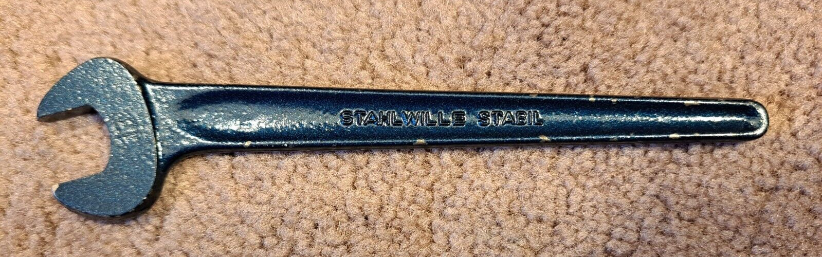 Vintage Stahlwille Stabil 13mm Single Open End Wrench - Made in Germany