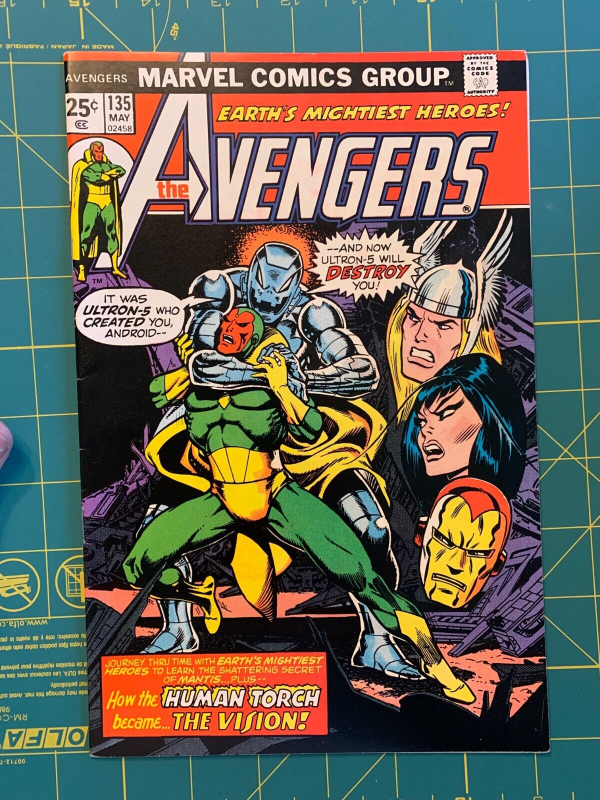 The Avengers #135 - May 1975 - Vol.1 - Minor Key      (7605)