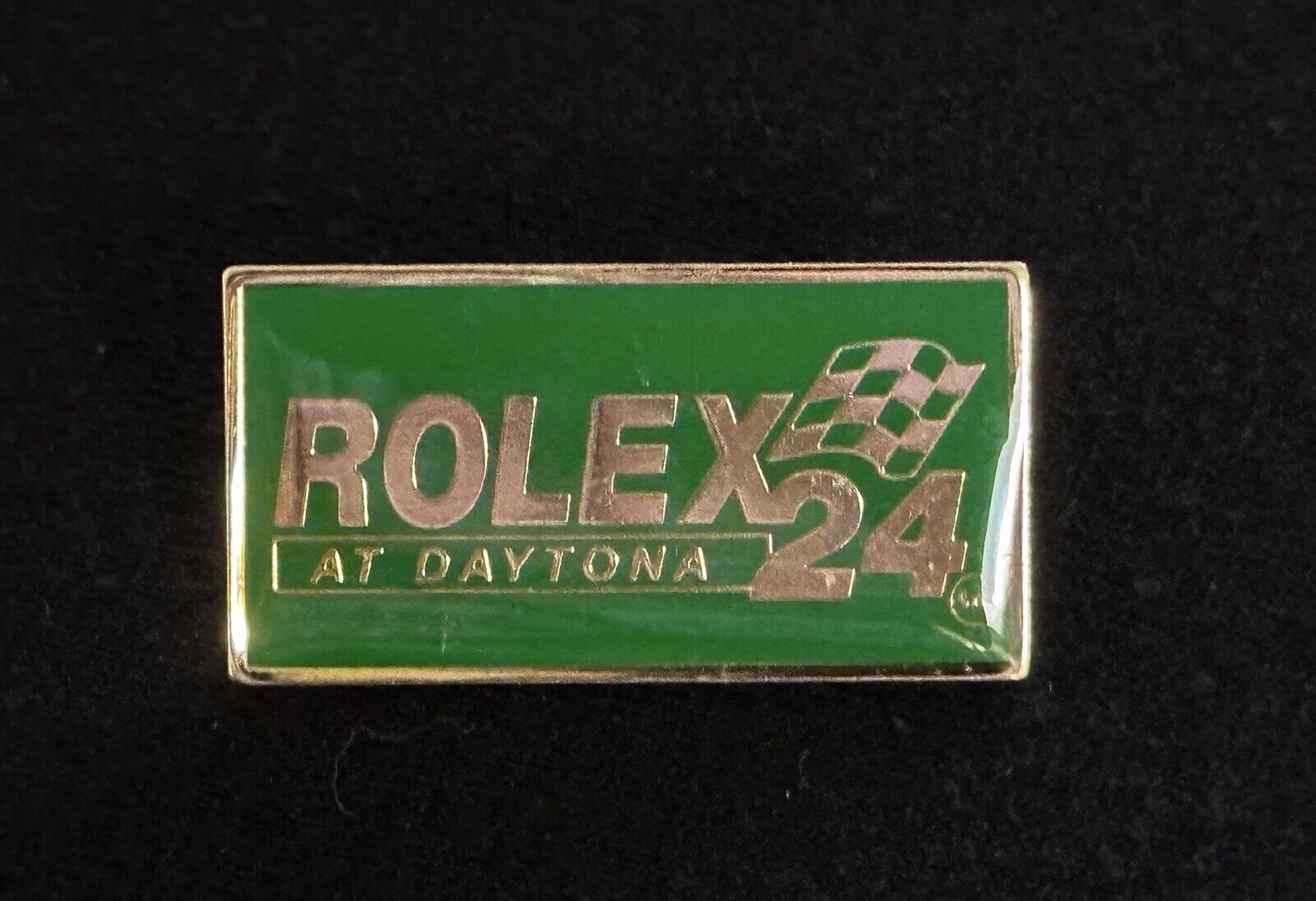 Genuine Rolex 24 Hours at Daytona Race Lapel Pin 1980s? Hat Pin NEW
