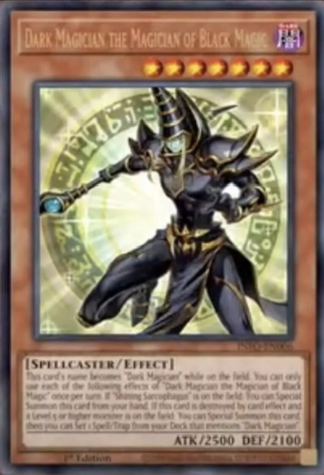 Yugioh - Dark Magician The Magician Of Black Magic - Ultra Rare - INFO-EN006