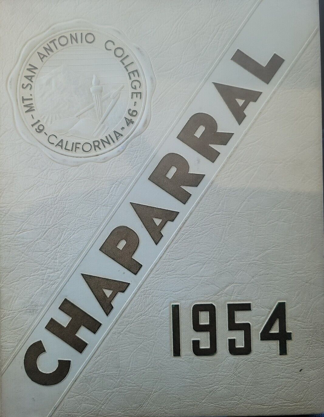 Chaparral 1954 Mt. San Antonio College Walnut California Vintage Yearbook