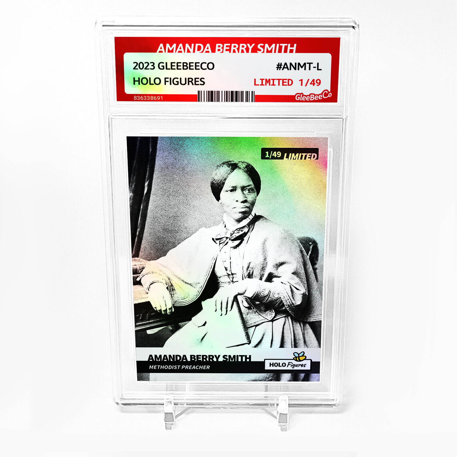 AMANDA BERRY SMITH Holographic Card 2023 GleeBeeCo Slabbed #ANMT-L Only /49