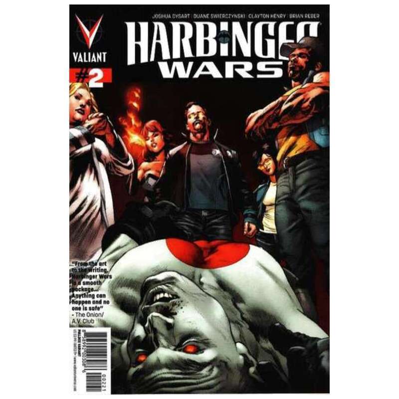 Harbinger Wars #2 Cover 2 in Near Mint + condition. Valiant comics [o{