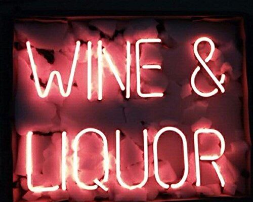Wine And Liquor Neon Light Sign 20\