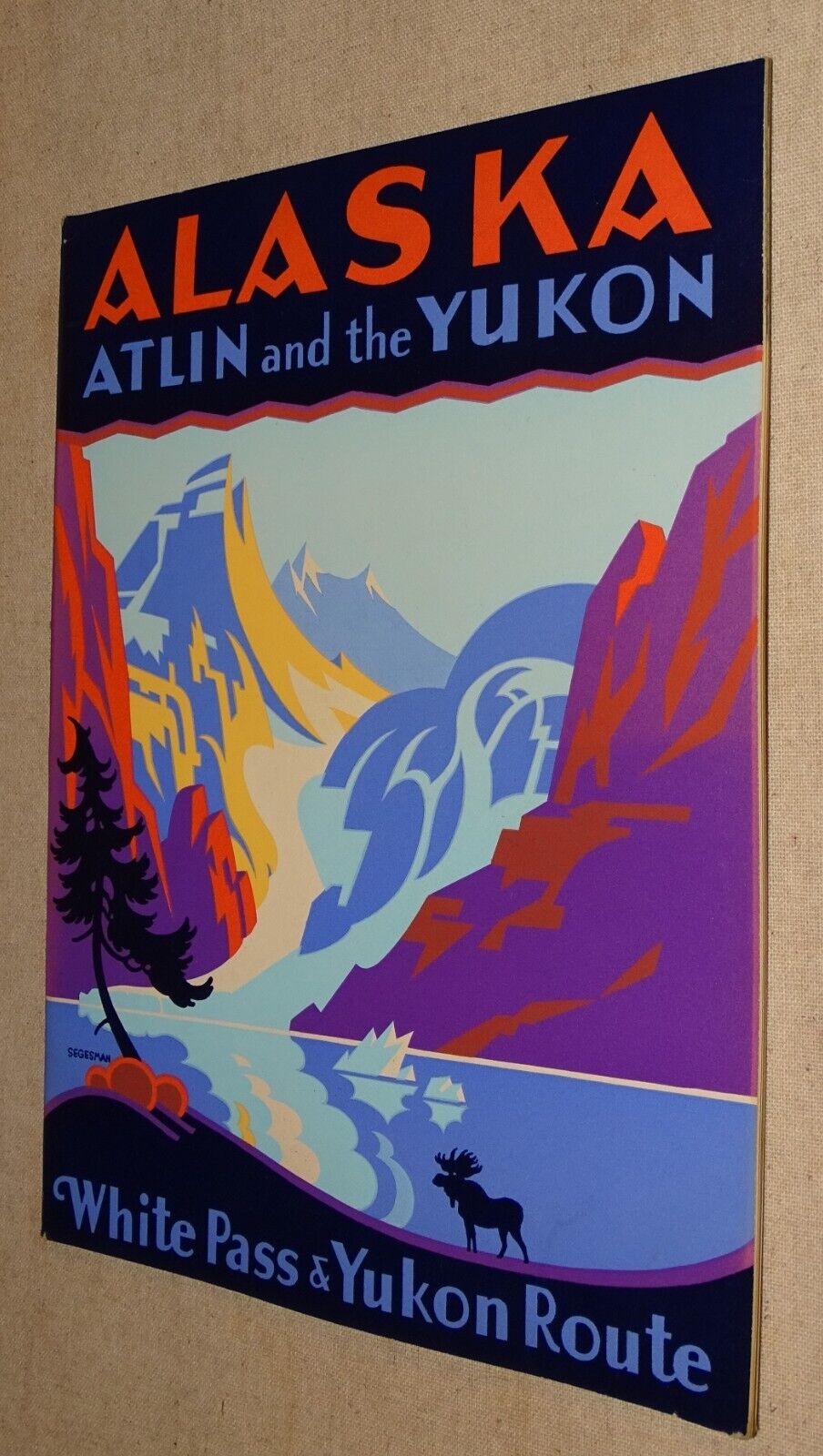 Alaska Atlin and the Yukon - White Pass & Yukon Route 1932 Brochure