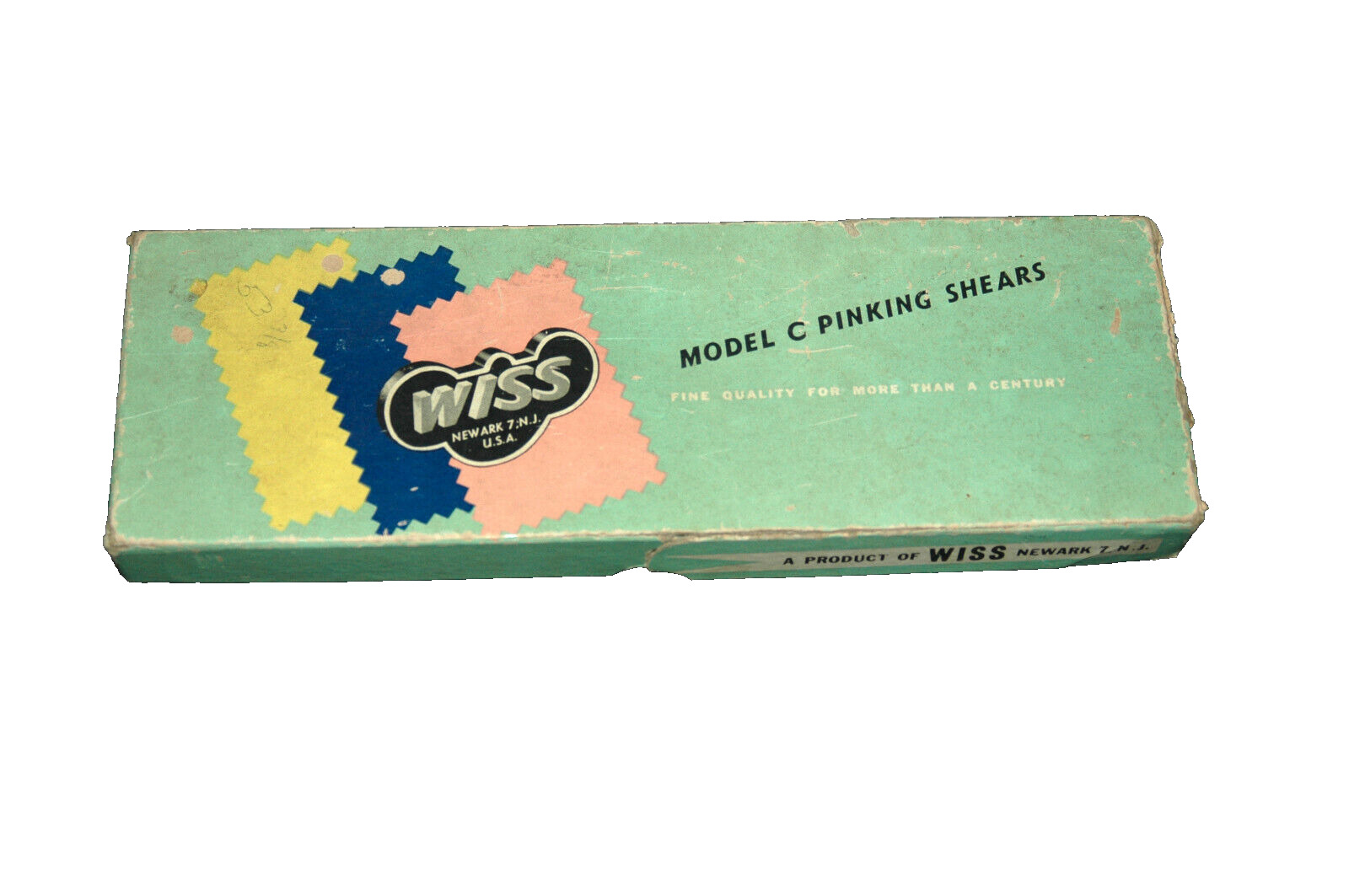 Wiss Model C Pinking Shears (Scissors) Vintage 1950’s  in Original Box USA Made
