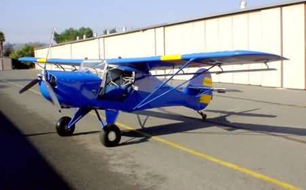 Avid Mk IV Speedwing Private Airplane Desktop Wood Model Big New
