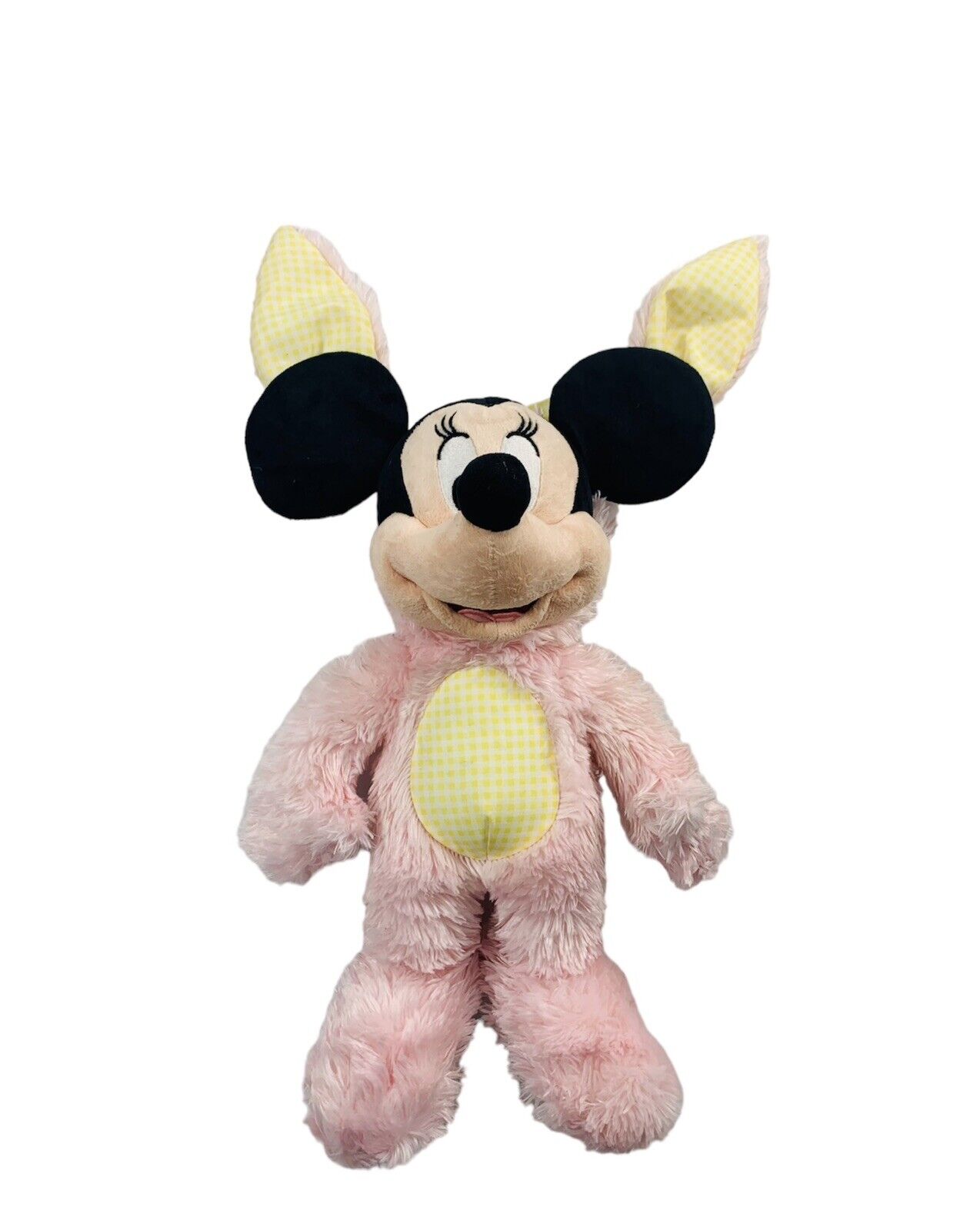 Disney Store Easter Bunny Pink Mickie Mouse Stuffed Plush Toy