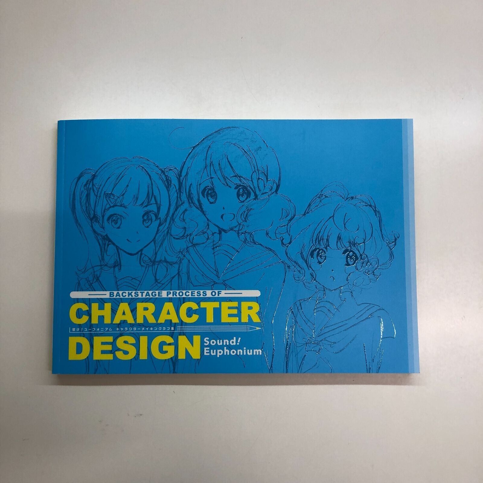 ART BOOK Sound Euphonium Kyoto Animation Character making graph collection Used