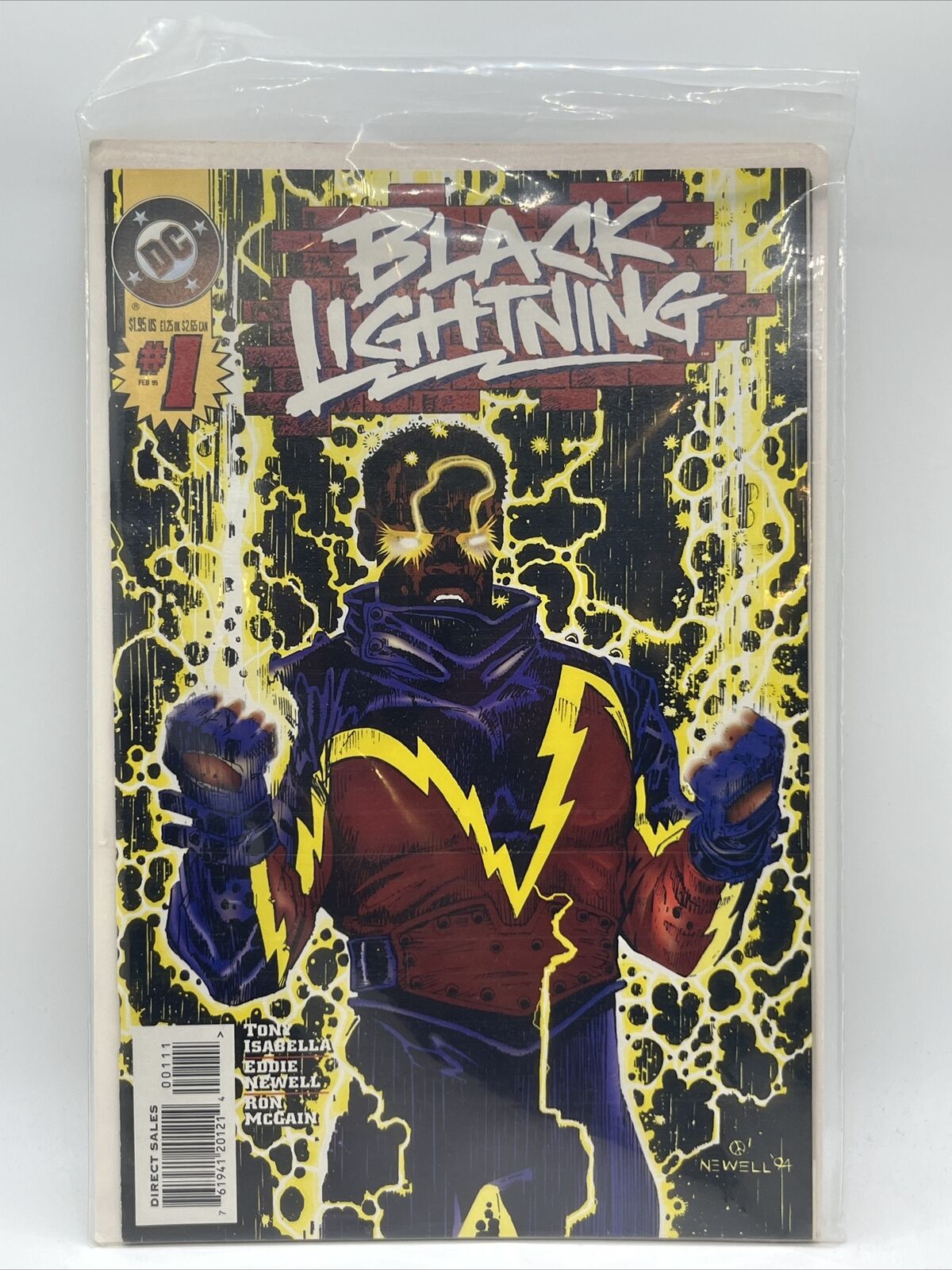 1995 DC Comics: Black Lightning #1-8 Comic Book Set