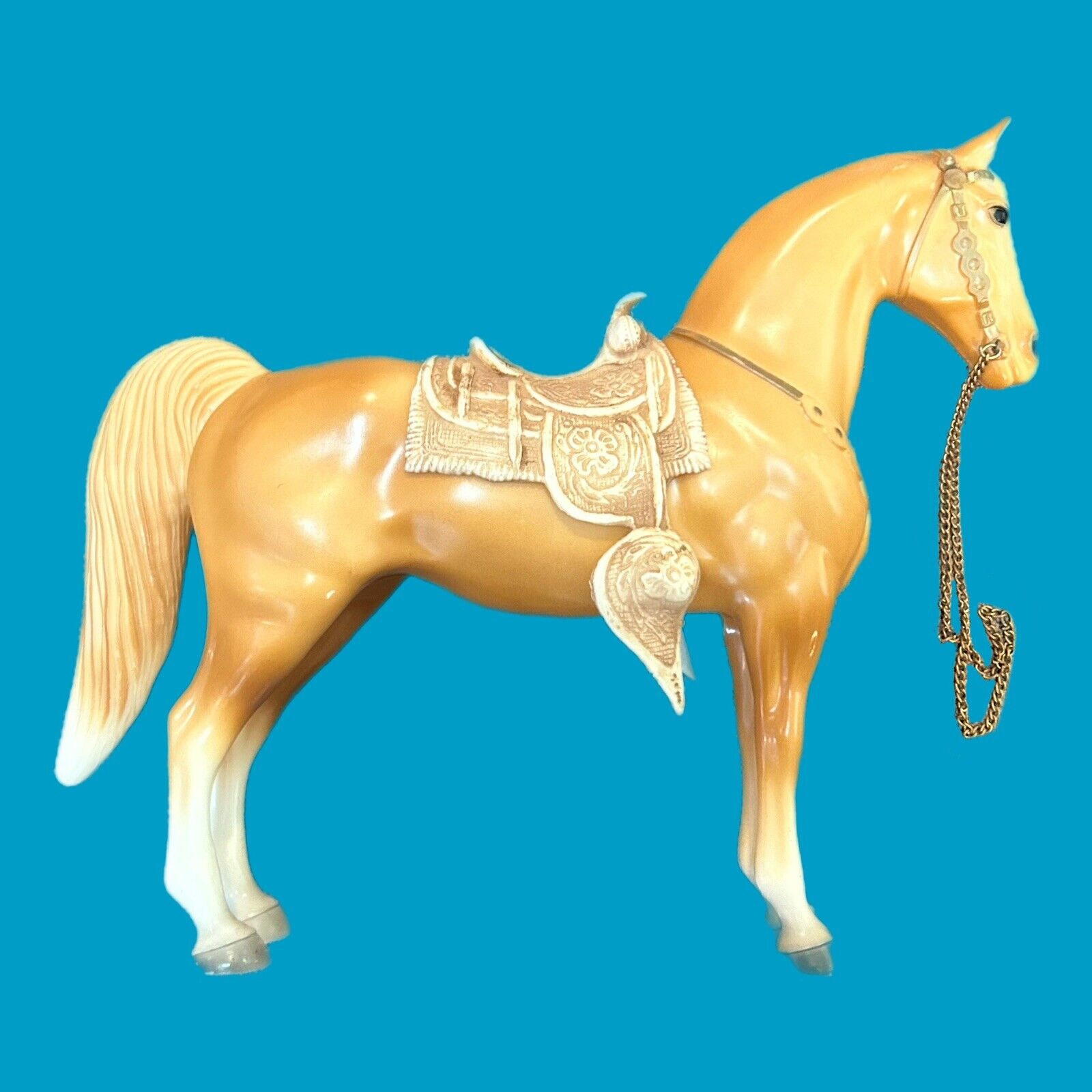 Vintage Breyer Horse #57 Western Horse with Saddle