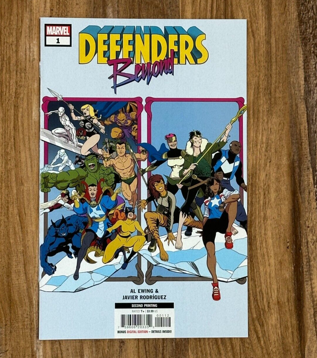 Defenders Beyond #1 G 2nd Print Javier Rodriguez Variant (Marvel Comics, 2022)