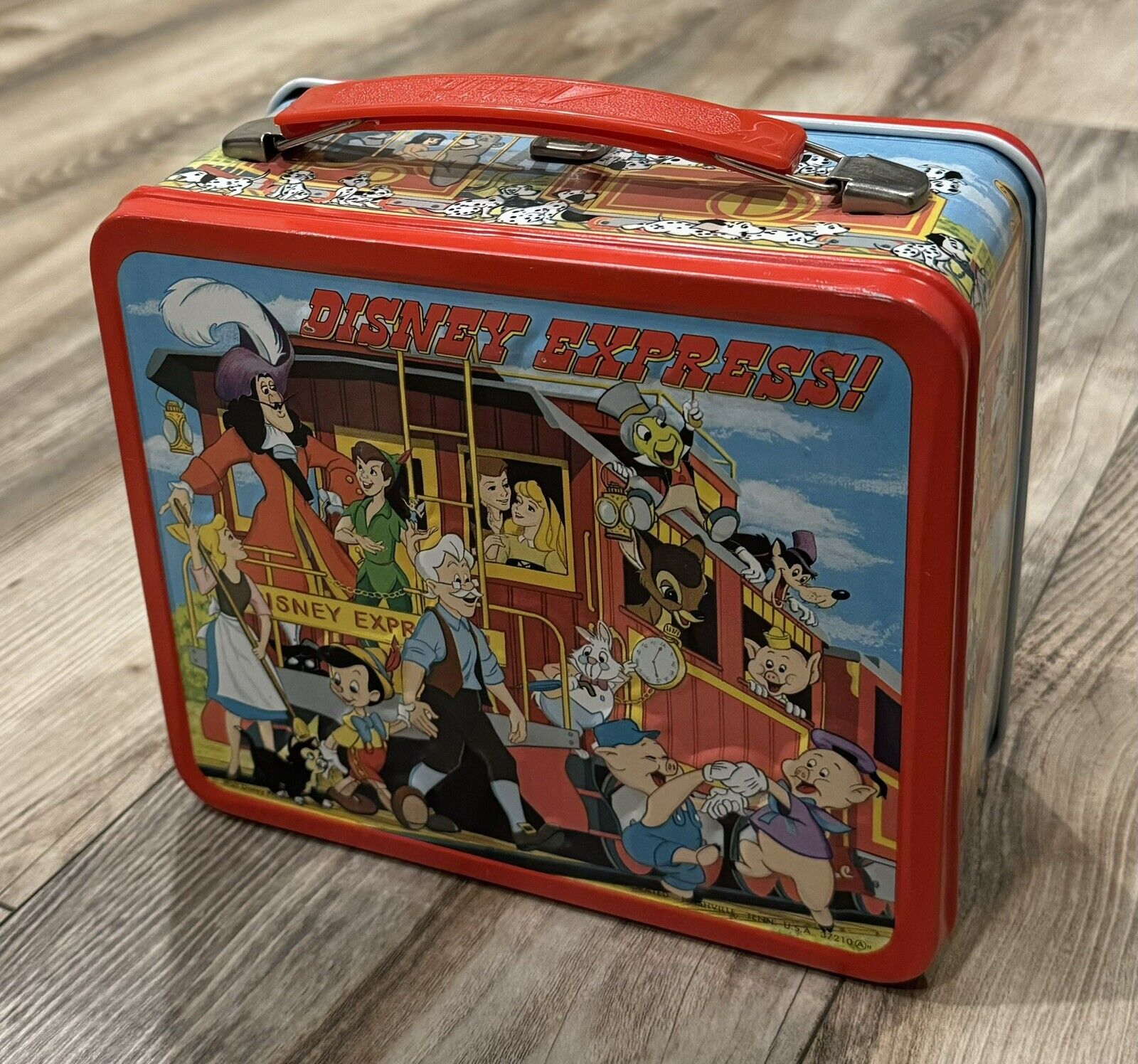 1979 VINTAGE Disney Express ALADDIN Lunch Box - “NO RUST” EXCELLENT CONDITION