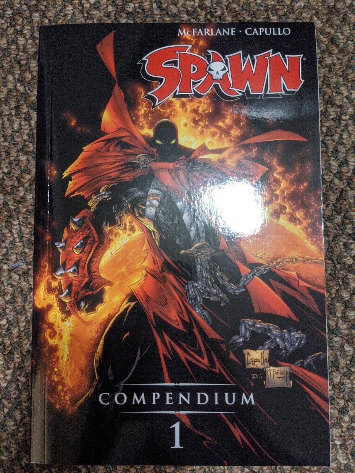Spawn Compendium Vol. 1 TPB Omnibus Graphic Novel Todd Mcfarlane Books 1-50