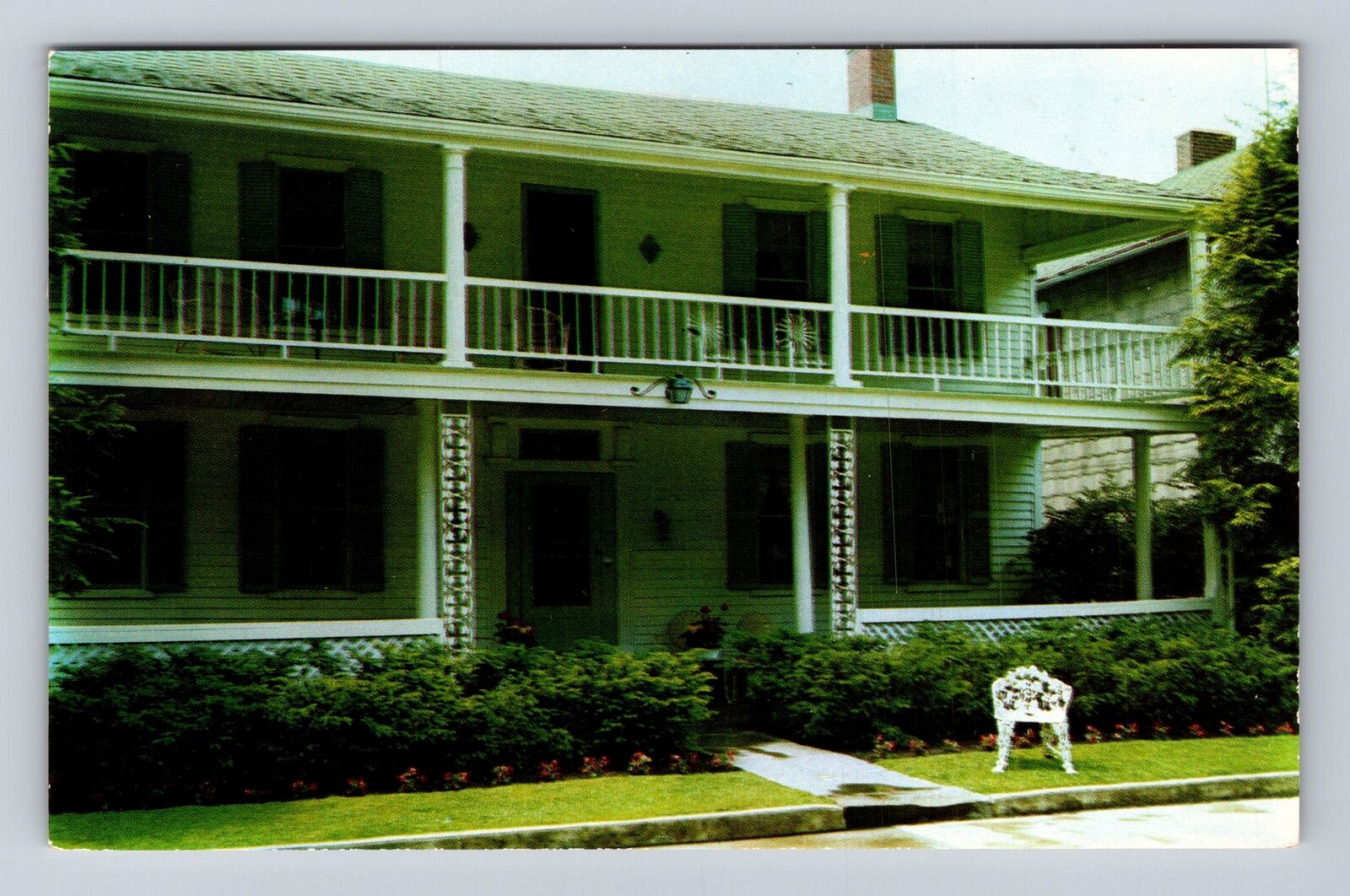 Granville OH-Ohio, Buxton Inn, Advertising, Antique, Vintage Souvenir Postcard