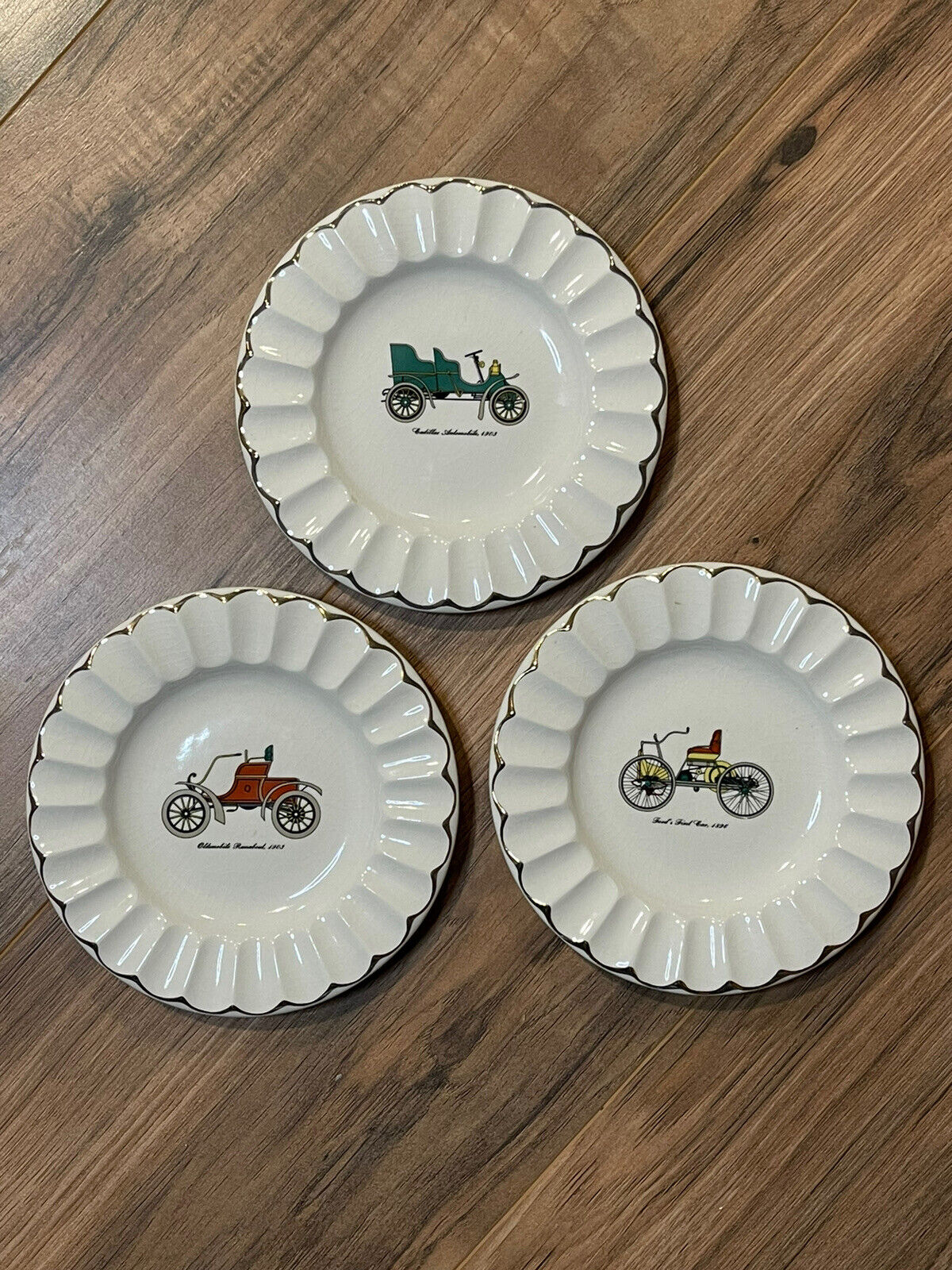 Collectible Plates Cars Vintage