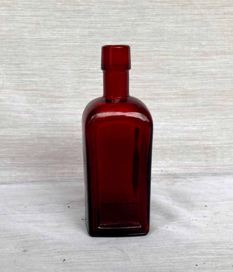 Vintage Cranberry Ruby Glass 5.5\