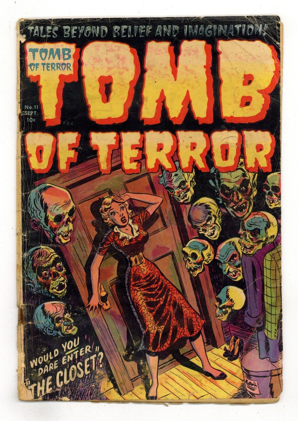 Tomb of Terror #11 PR 0.5 1953