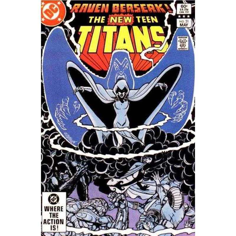New Teen Titans (1980 series) #31 in Very Fine + condition. DC comics [a^