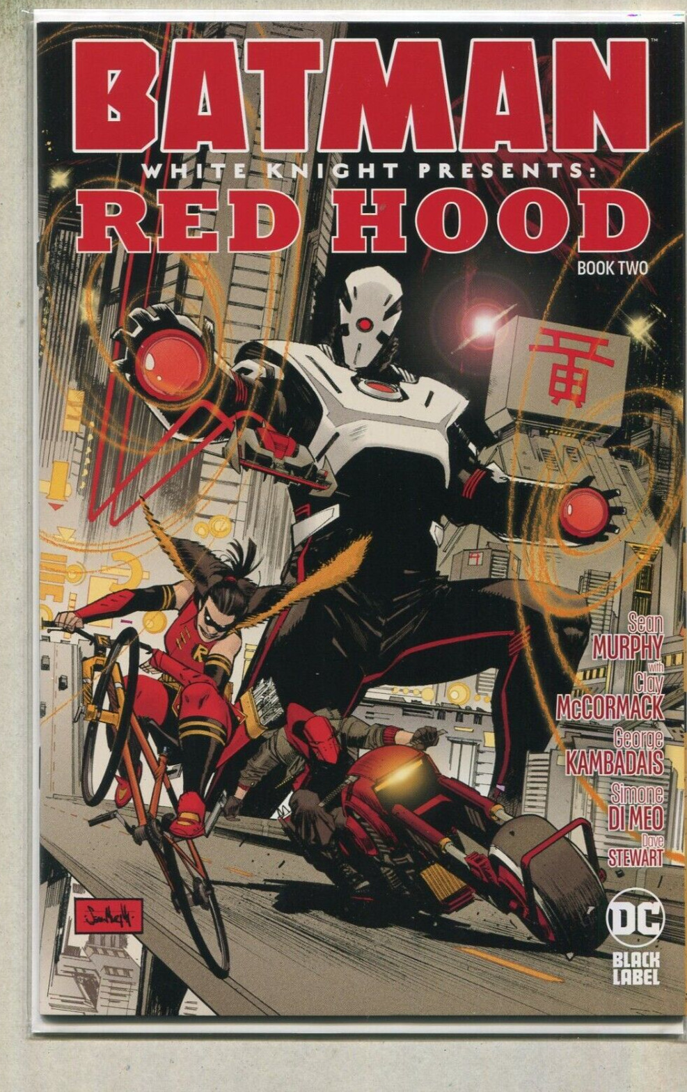 Batman : White Knight Presents: Red Hood #2 NM Black Label   DC  **18