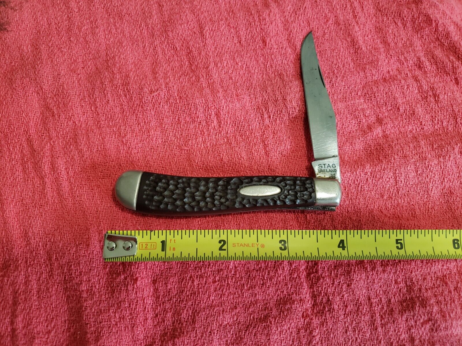Vintage STAG Ireland Pocket Knife - Single Blade