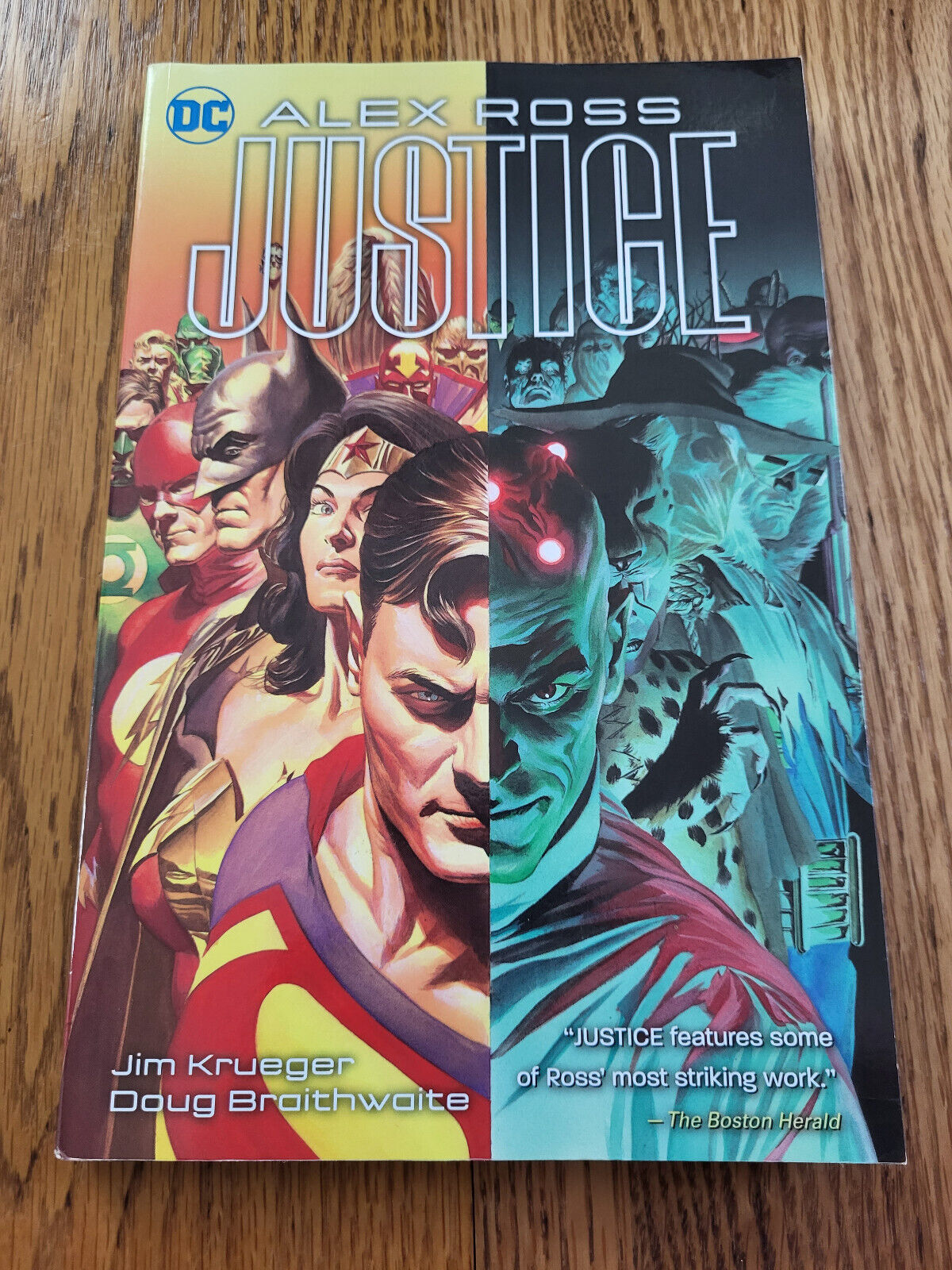DC Comics - Justice by Alex Ross & Jim Krueger (Trade Paperback, 2011)