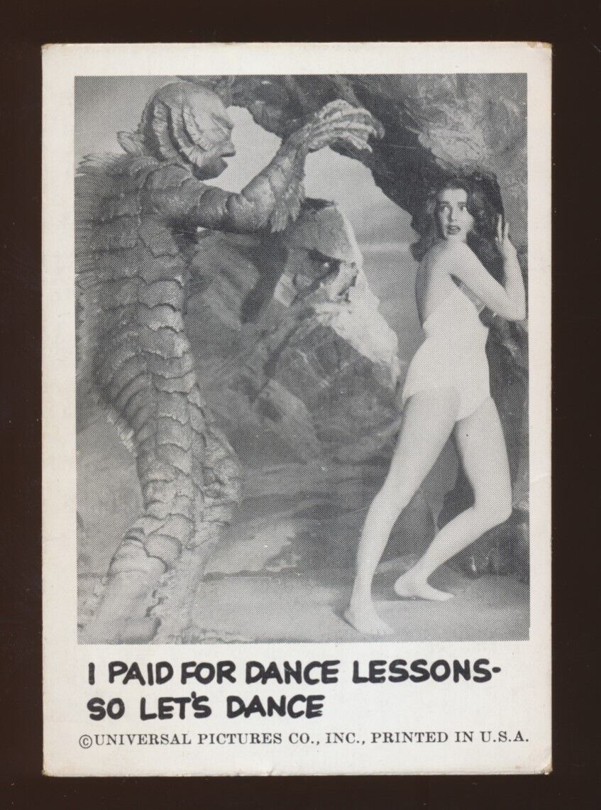 1961/1963-65 Leaf Gum SPOOK STORIES (Ser 1) -#28 I Paid For Dance Lessons...
