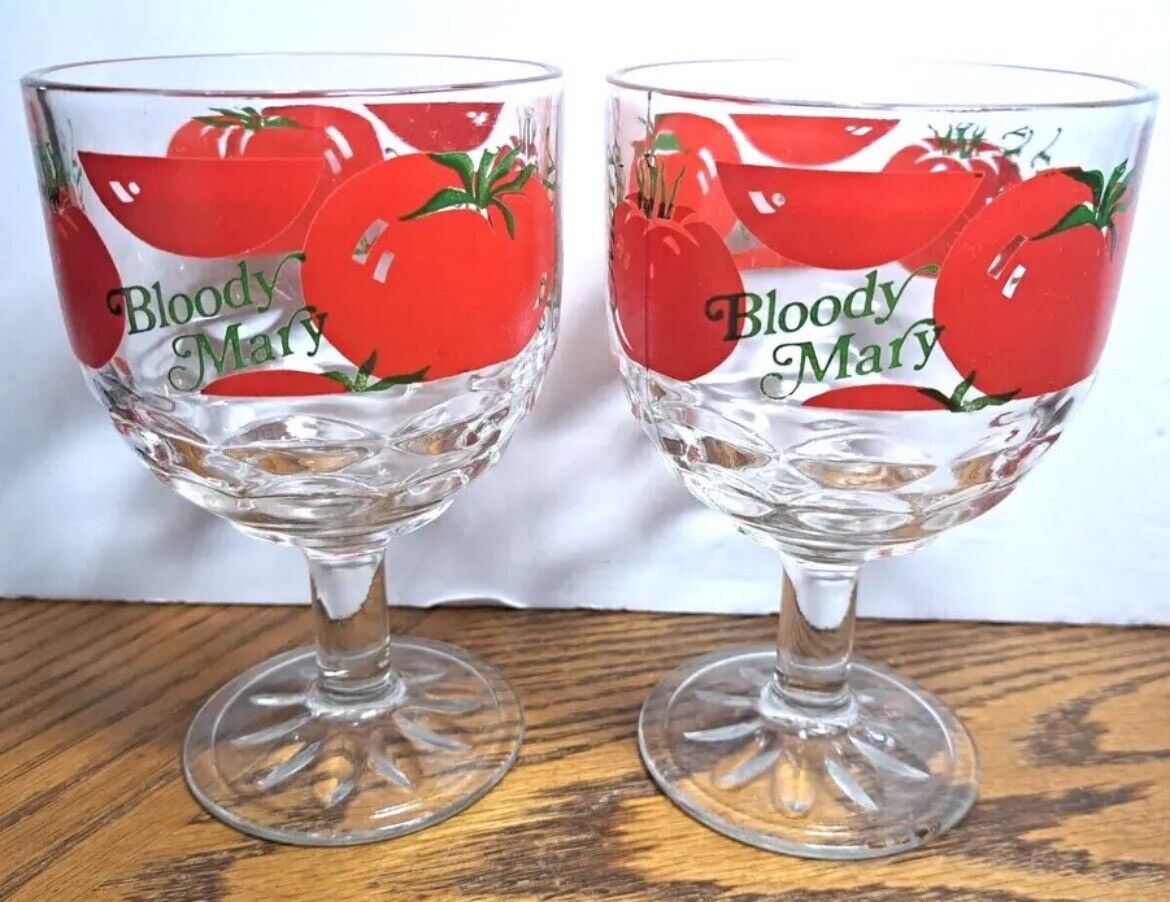 Vintage MCM Bloody Mary Oversized Granny Chic Glasses ~ Super Cool EUC