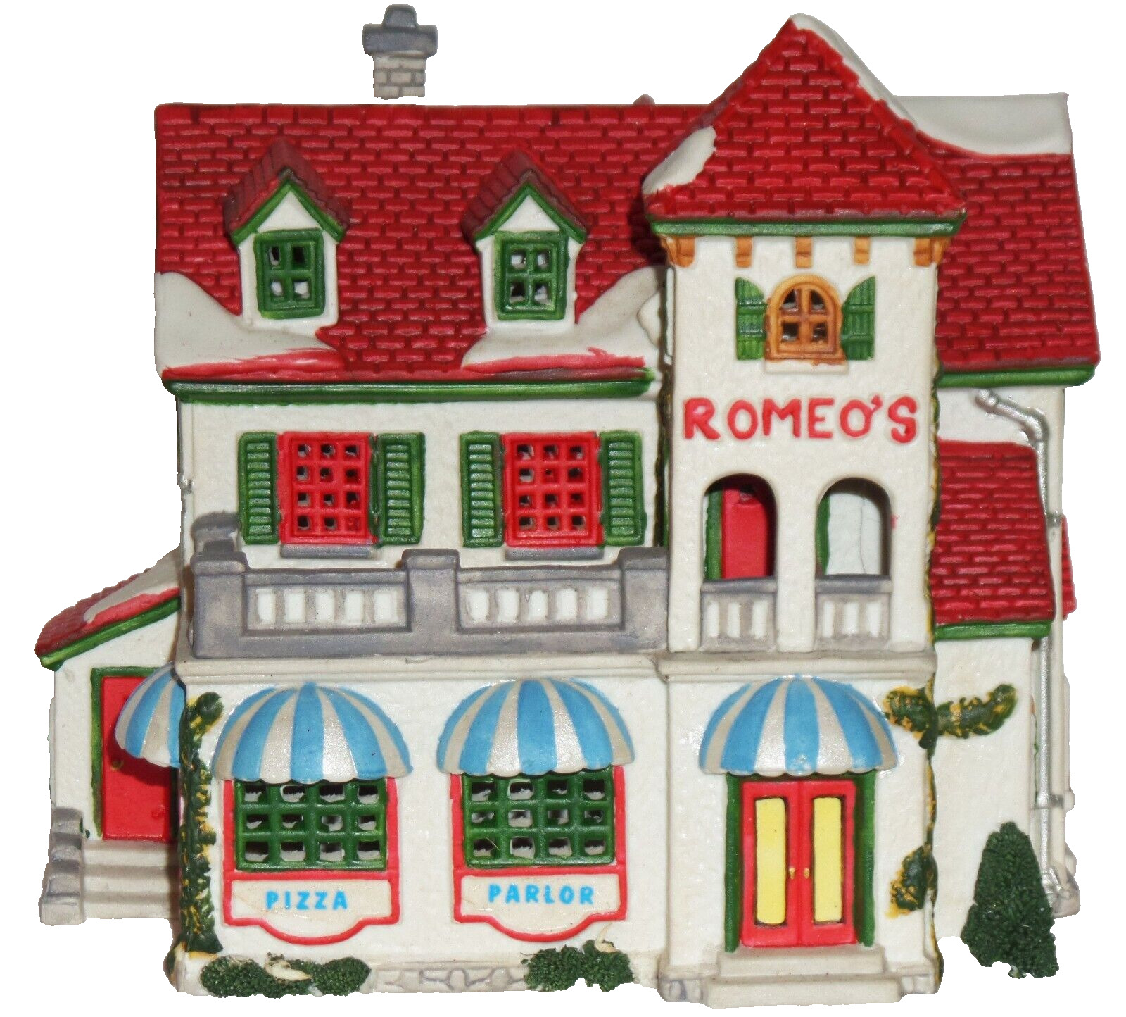 Lemax Jukebox Junction Romeo\'s Pizza Parlor 1999 Christmas Village # 95361