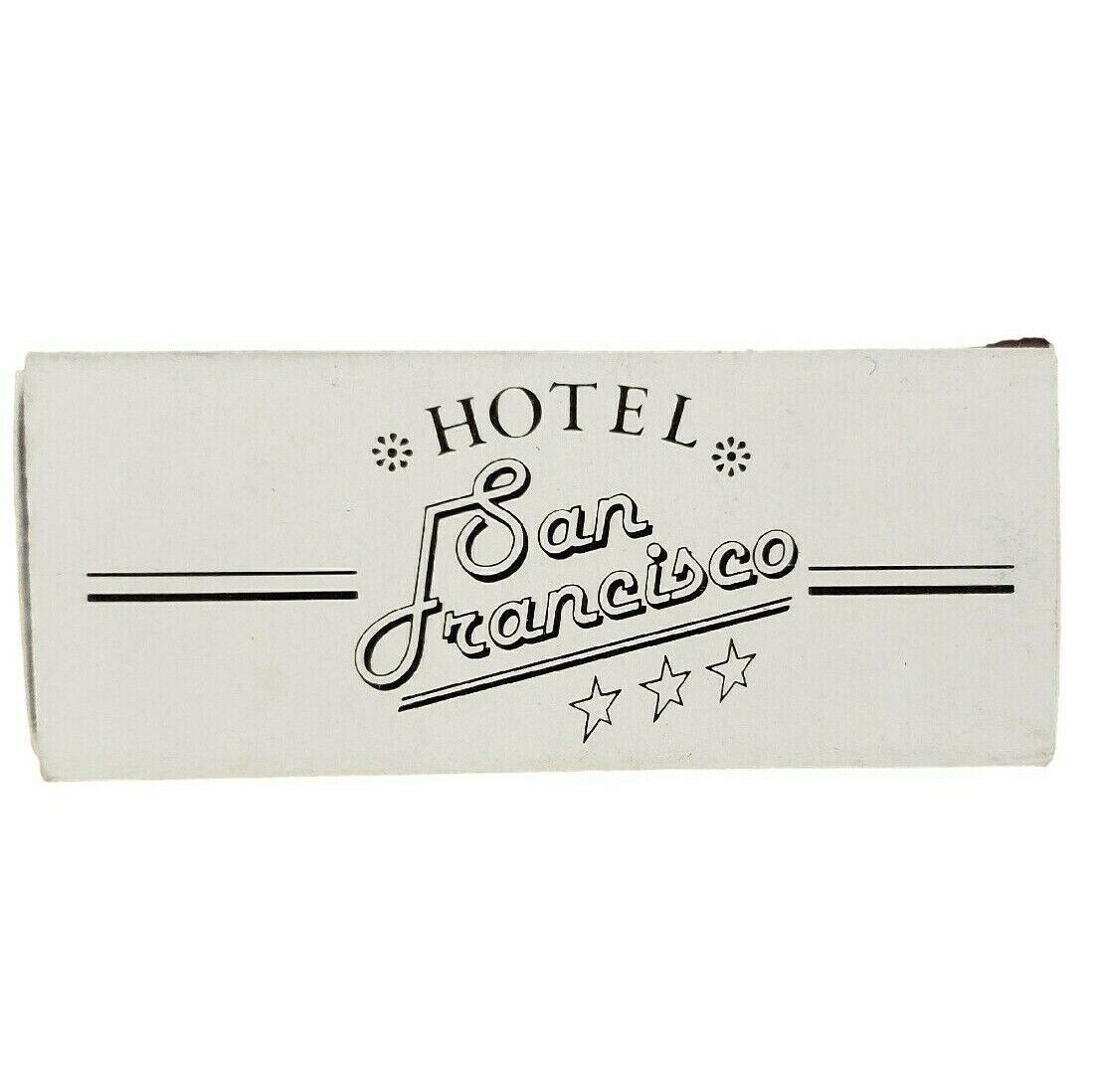 Hotel San Francisco Amsterdam Matchbox 1970s Netherlands Vintage Matches CA B491