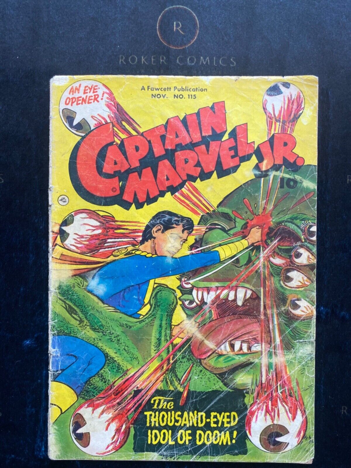 Very Rare 1952 Captain Marvel Jr. #115