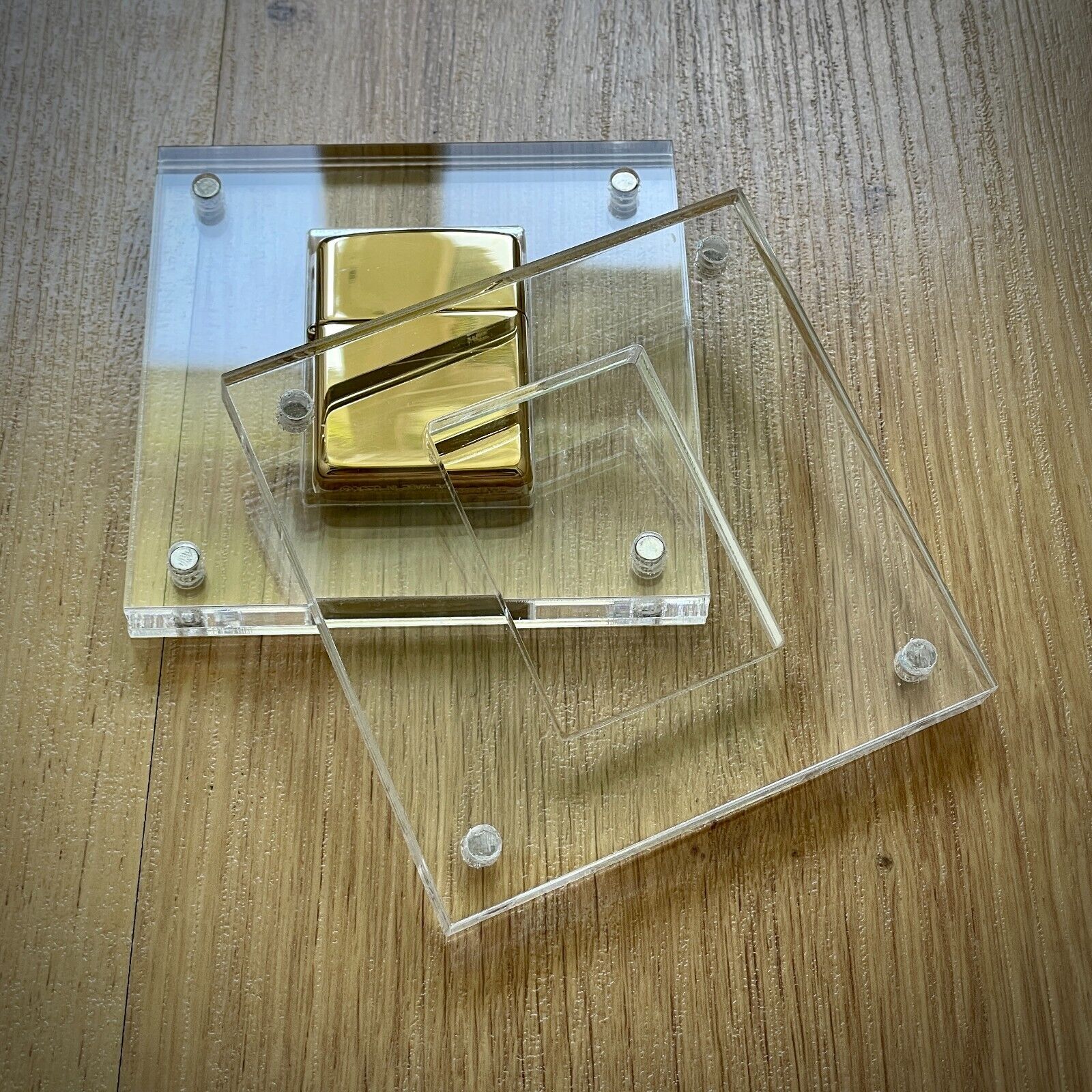 Acrylic Magnetic Display for Zippo lighters