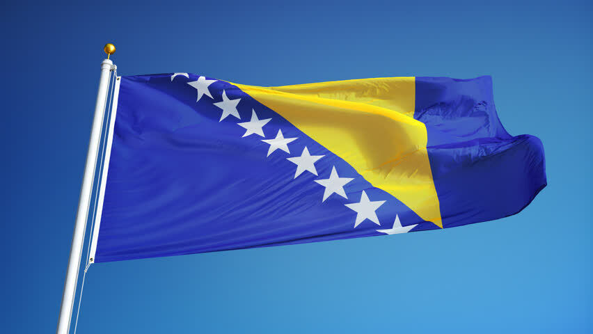 NEW BOSNIA & HERZEGOVINA 3x5ft FLAG new superior quality fade resist us seller
