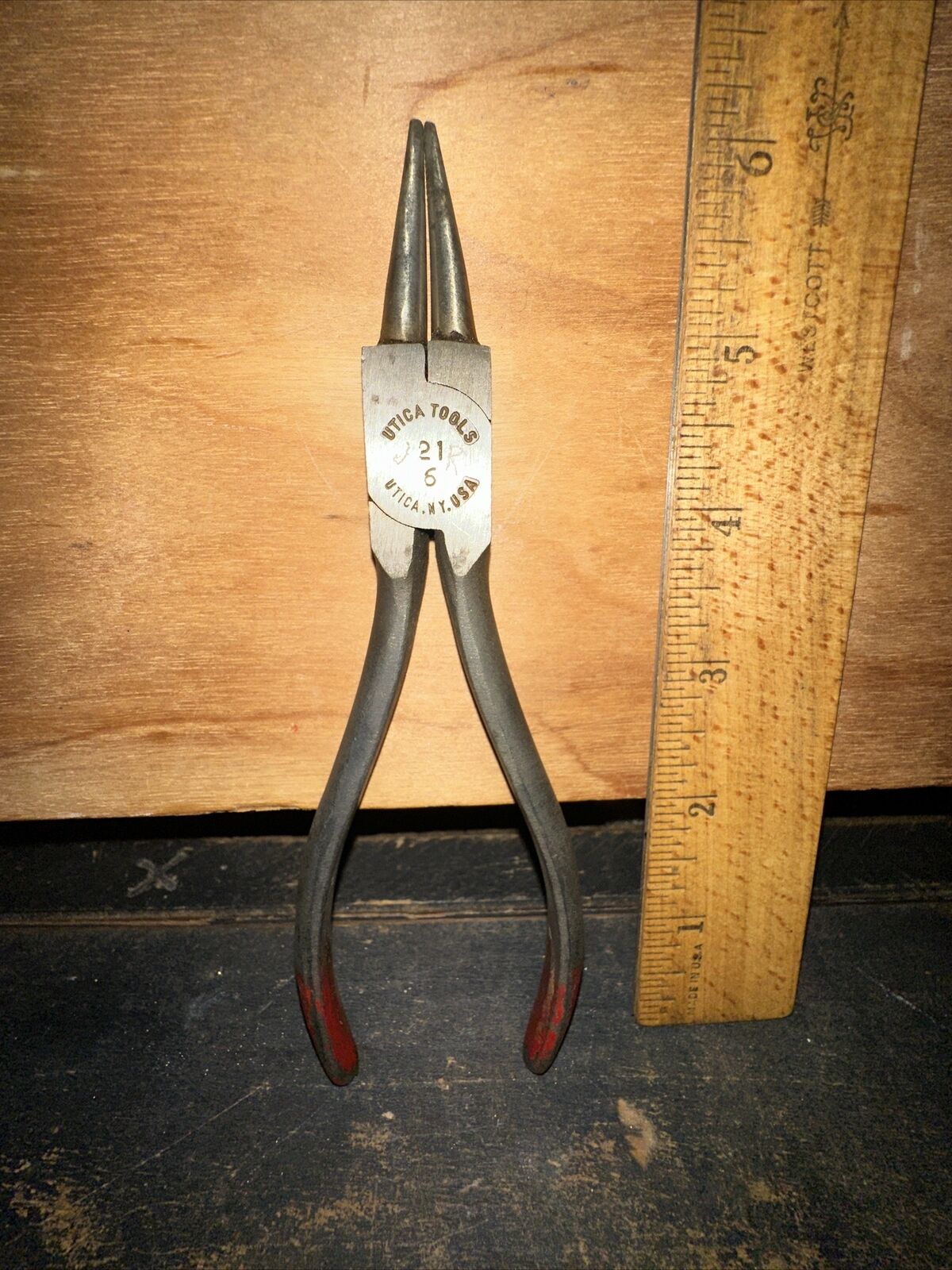 Vintage Utica Hand Tool/ Pliers #216 made in USA Unique Design
